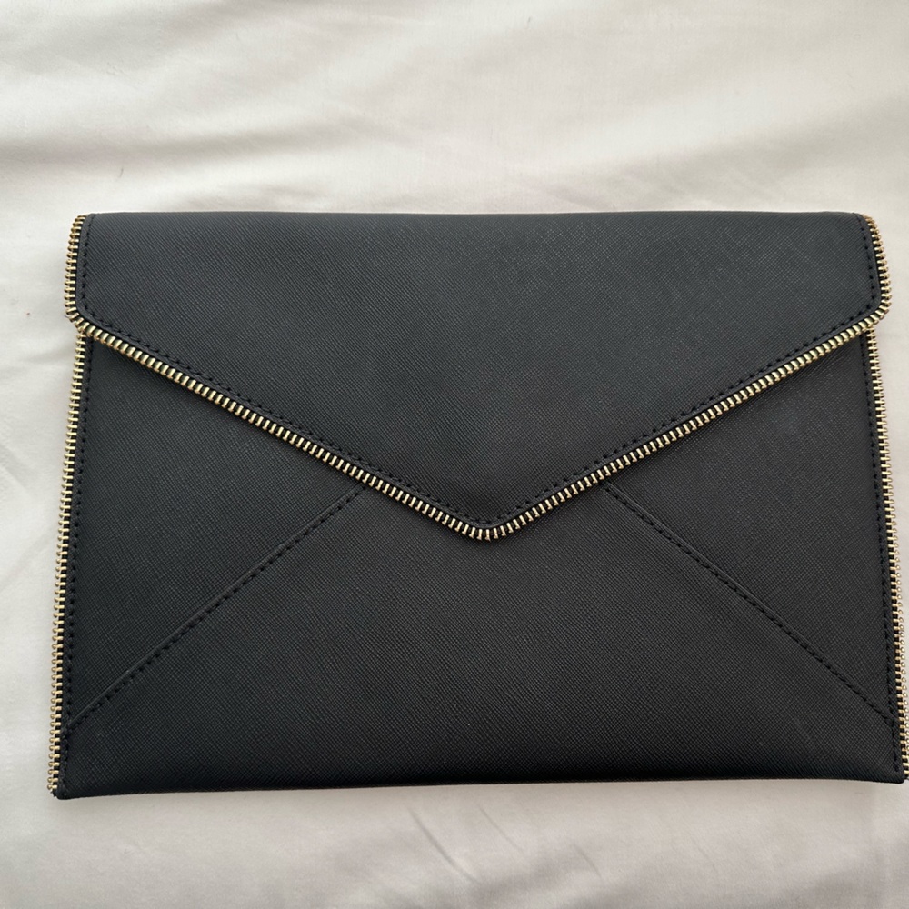 Rebecca Minkoff Black Leo Clutch